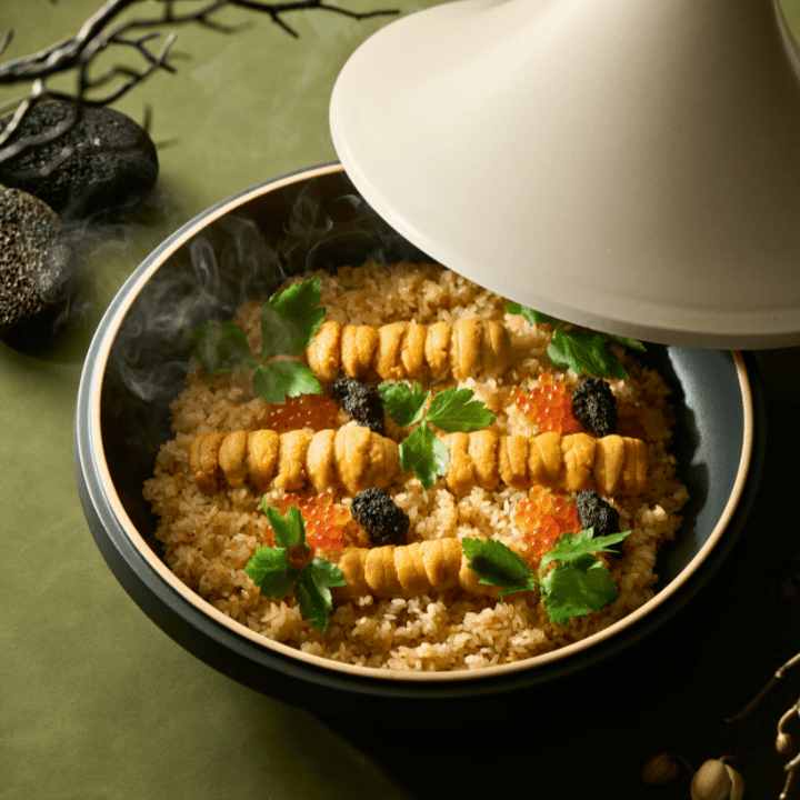 Minato New Restaurant Japanese Wan Chai Sea Urchin With Black Truffle Baked Rice In Casserole
