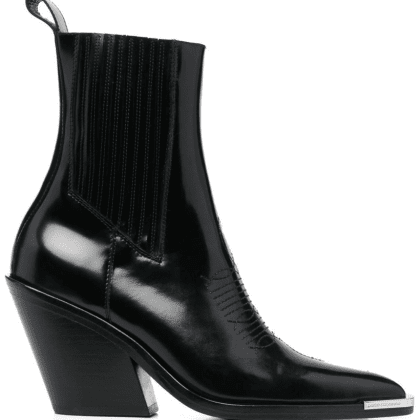 Rabanne 95mm Pointed-Toe Boots