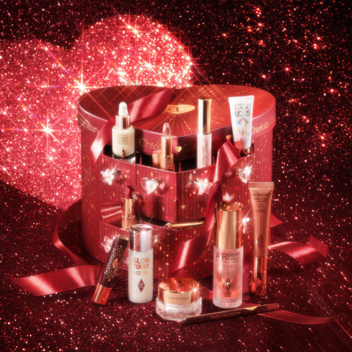 Charlotte Tilbury Treasure Chest of Love Luxury Skincare and Makeup Advent Calendar 2024