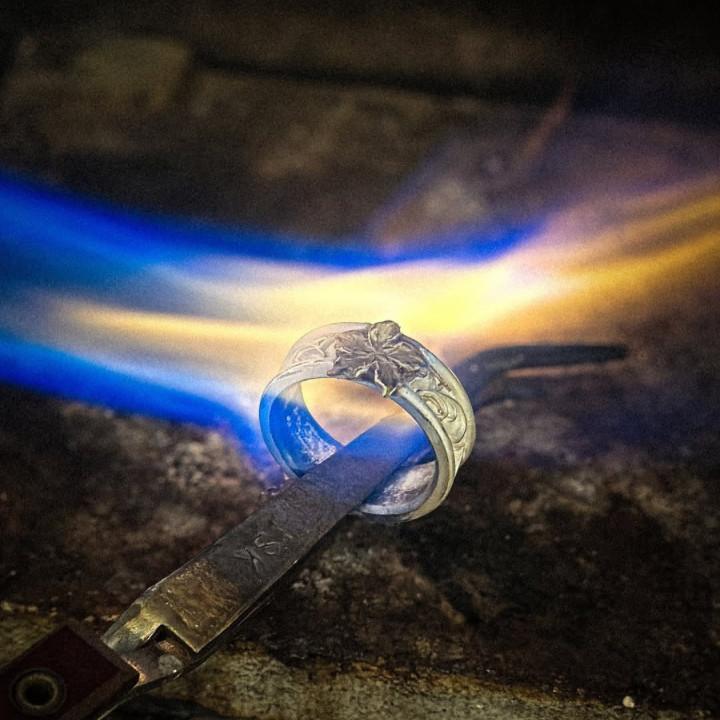 Huiโs handcrafted welded repurposed rings and jewellery menโs accessories menโs jewelry Hong Kong