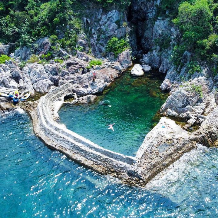 Half Moon Bay Hap Moon Bay in Sharp Island Sai Kung Beach
