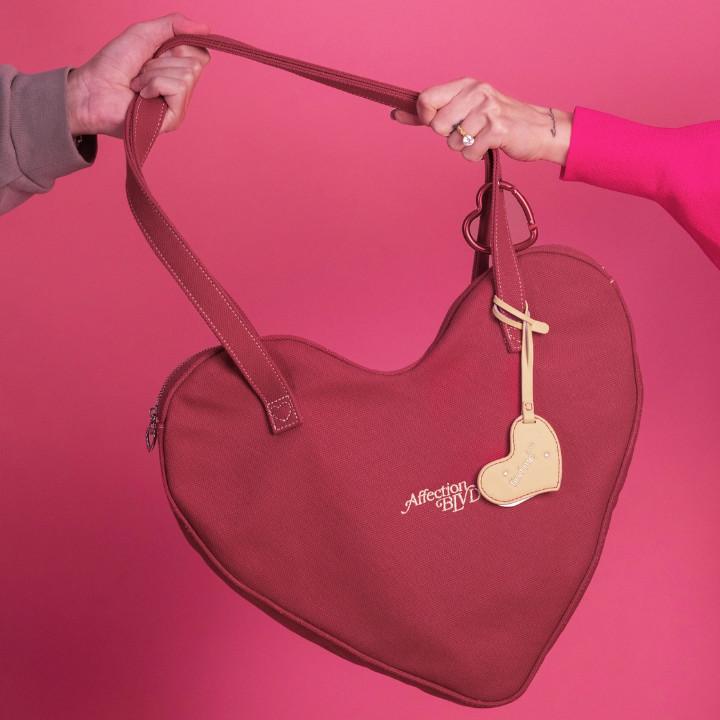 Valentine's Day Gifts Affection BLVD Big Heart Bag