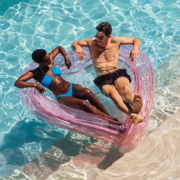 Valentine's Day Gifts Funboy Heart Shaped Inflatable Pool