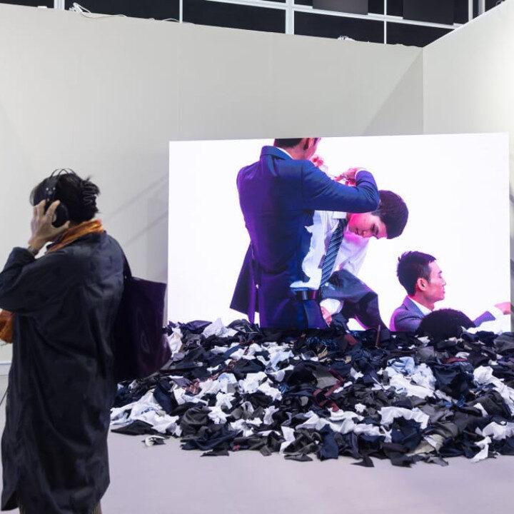Art Basel Gallery Exhibition for Art Month 2025 showcasing multimedia art