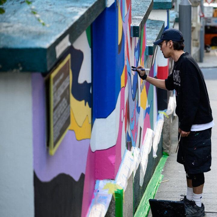 HKWALLS for Art Month 2025 featuring artist Po Law