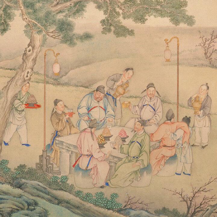 Painting featured at Hong Kong Palace Museum for Art Month 2025 A Movable Feast: The Culture Of Food And Drink In China