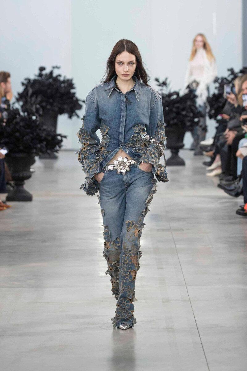 Milan Fashion Week 2025 Blumarine Denim Reimagined