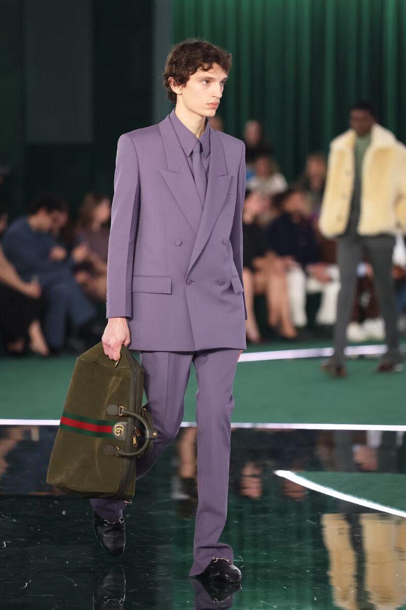 Milan Fashion Week 2025 retro-inspired tailoring FallWinter