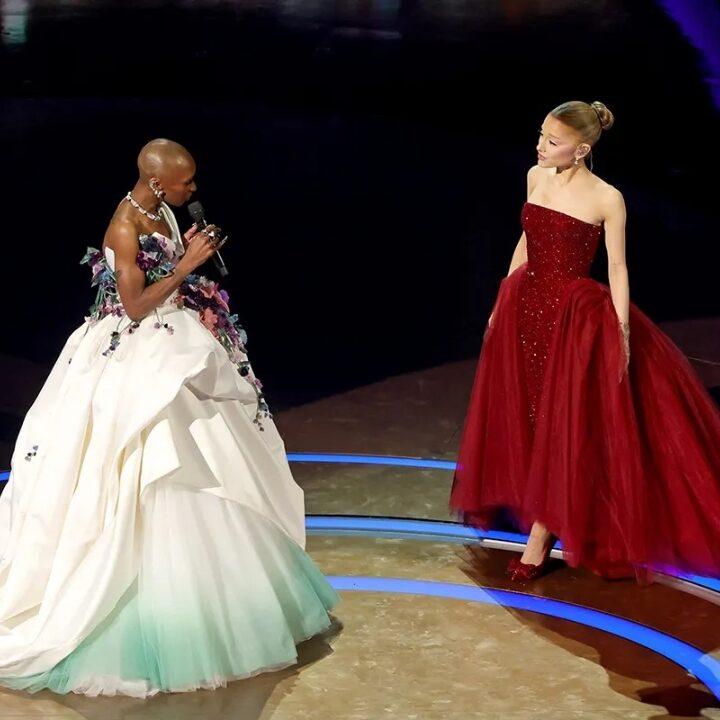 cynthia erivo ariana grande oscars 2025
