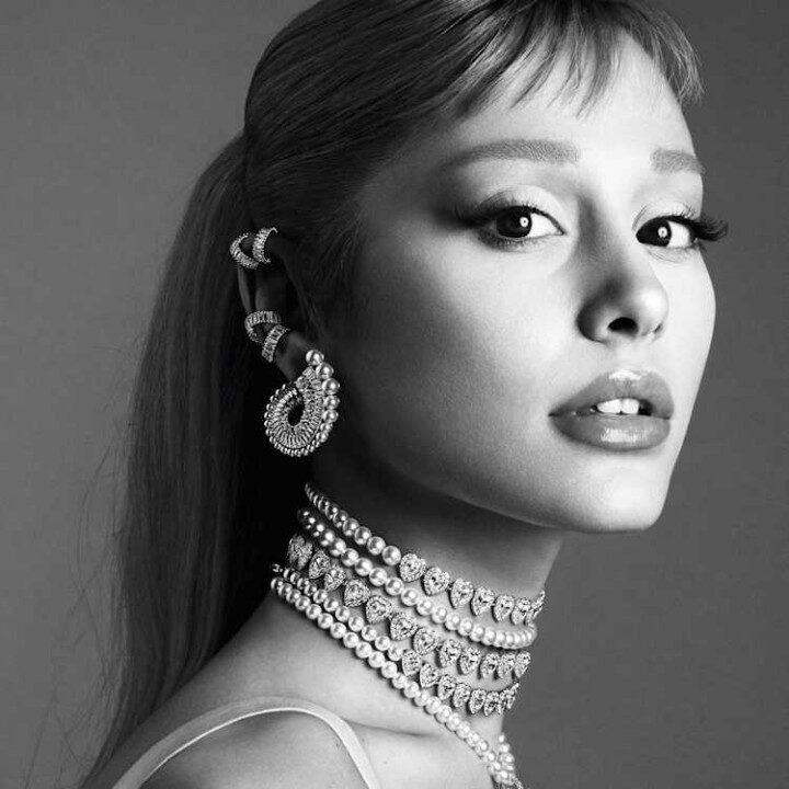 Ariana Grande x Swarovski jewellery and crystals new collaboration