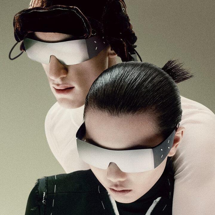 Maison Margiela and Gentle Monster techwear eyewear new collaboration