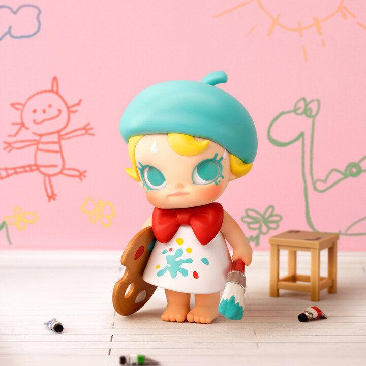 Pop Mart Labubu Collectible Toys Molly When I was Three！Series Figures