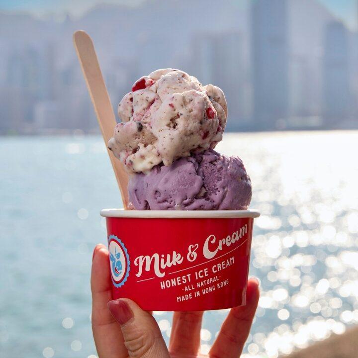 ice cream shops hong kong milk & cream