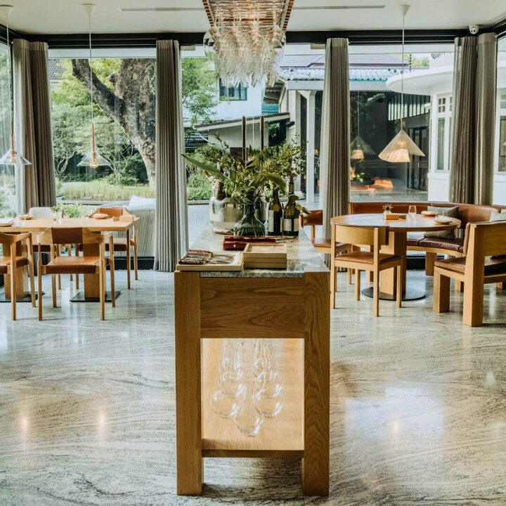 Villa Frantzén dining area interiors