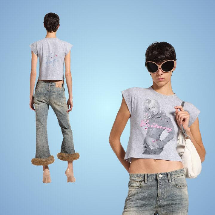 Balenciaga x Britney Spears Shrunk Top