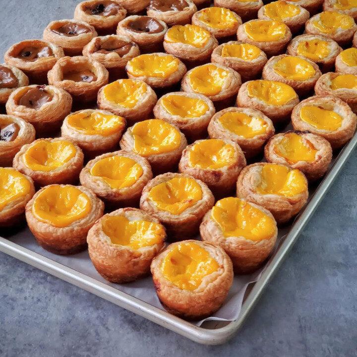 soft thunder bakery egg tarts