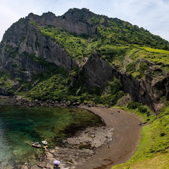 beach holiday jeju island, south korea
