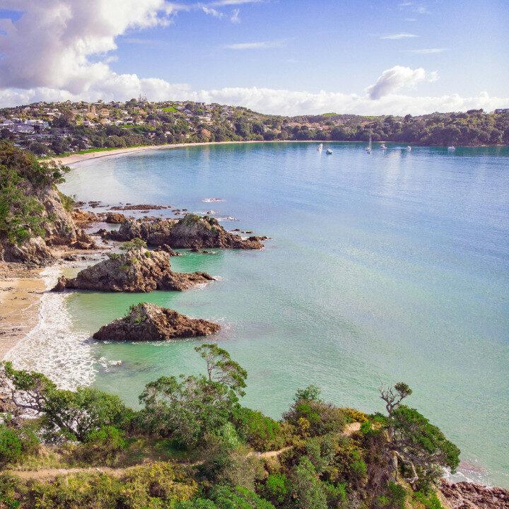 best beach holiday destinations waiheke island, new zealand