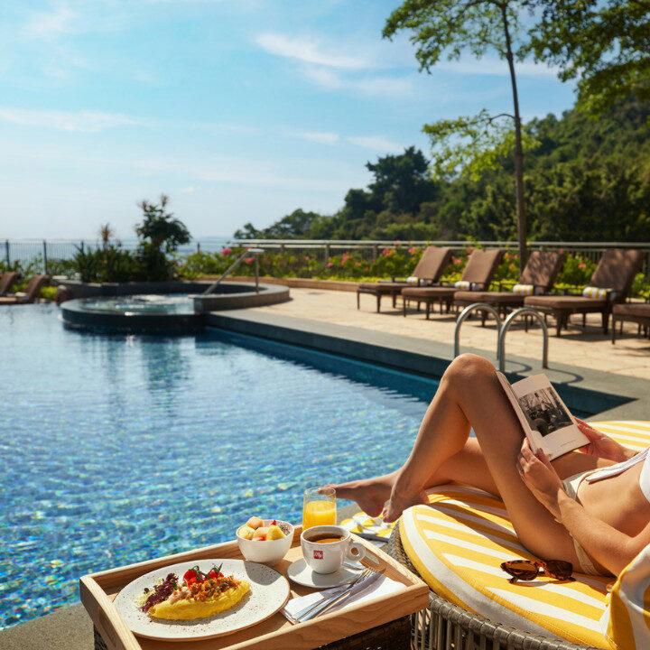 le meridien hong kong pool