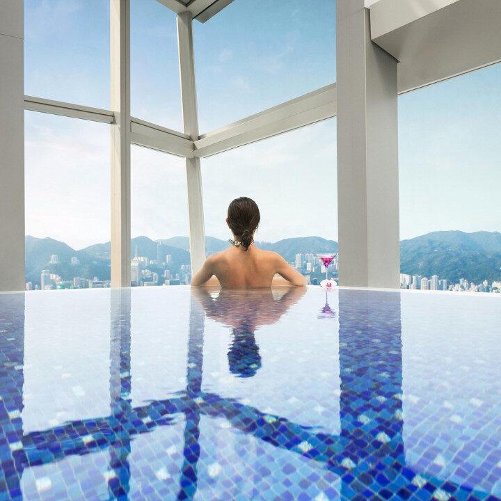 the ritz-carlton indoor infinity pool