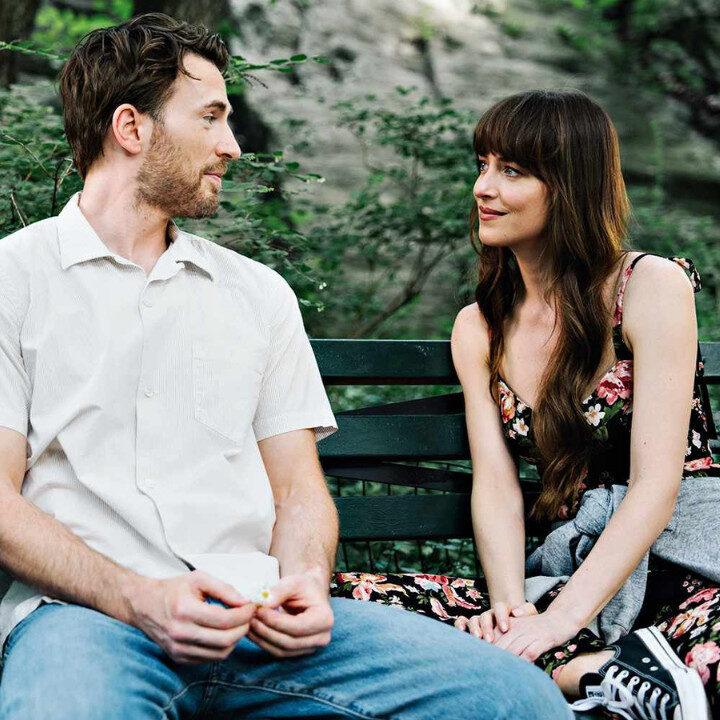 materialists chris evans dakota johnson