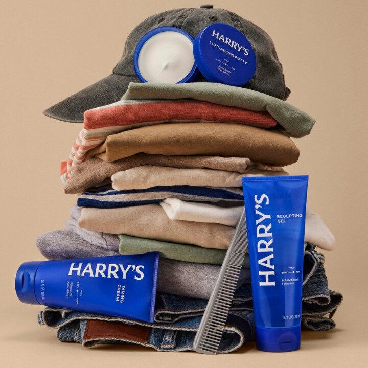 short hair styling products harry's sculpting gel