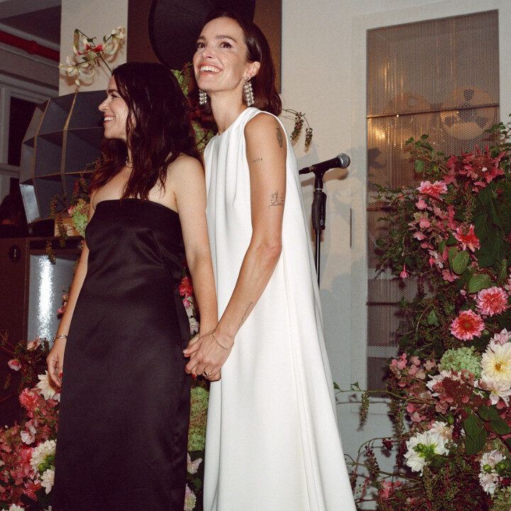celebrity weddings abbi jacobson and jodi balfour
