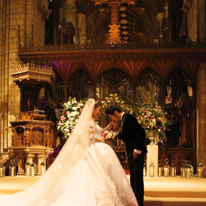 hannah quinlivan and jay chou wedding
