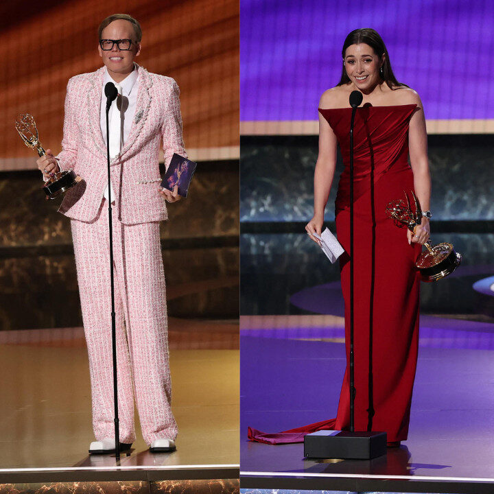 cristin milioti and jeff hiller emmys 2025 winners
