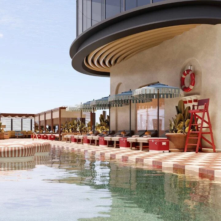 rooftop pool