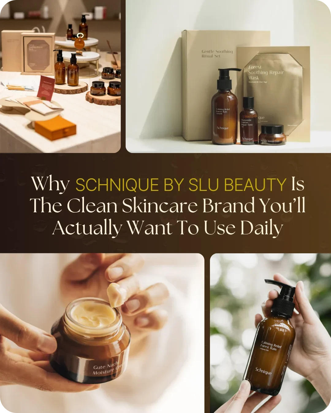 Sidebar: Why Schnique By SLU Beauty Is The Clean Skincare Brand You’ll Actually Want To Use Daily